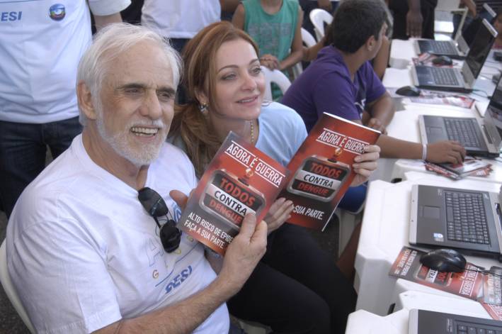 A&ccedil;&otilde;es de emissoras de TV d&atilde;o exemplos de mobiliza&ccedil;&atilde;o na luta contra a dengue