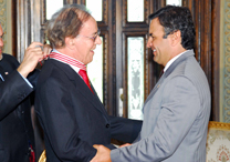 A&eacute;cio condecora ministros do Superior Tribunal de Justi&ccedil;a