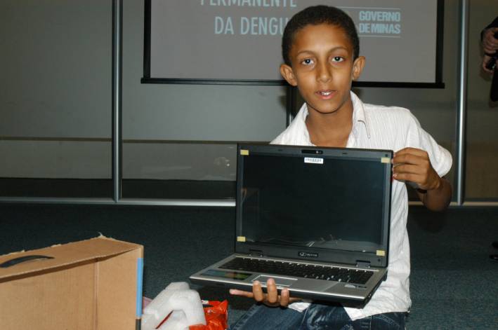 Aluno da rede estadual é exemplo na luta contra a Dengue