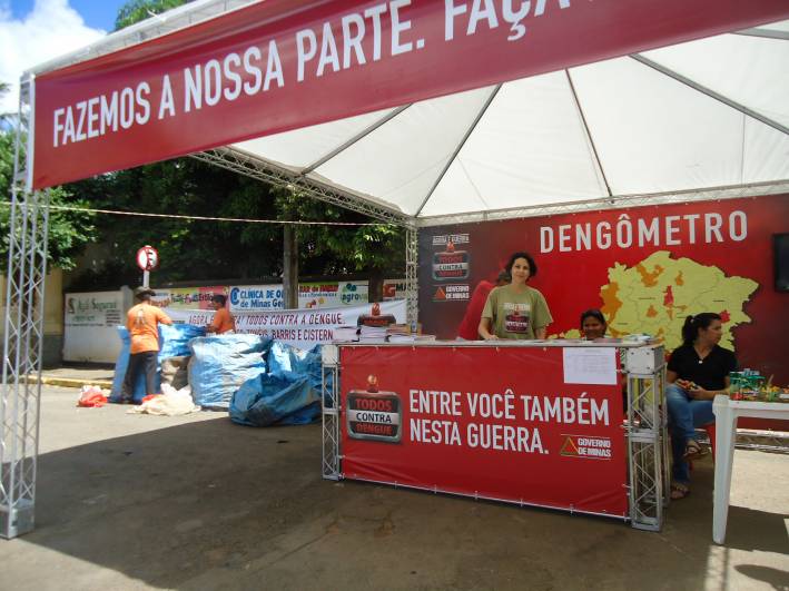 Cidades de Pomp&eacute;u e Papagaios refor&ccedil;am guerra contra dengue