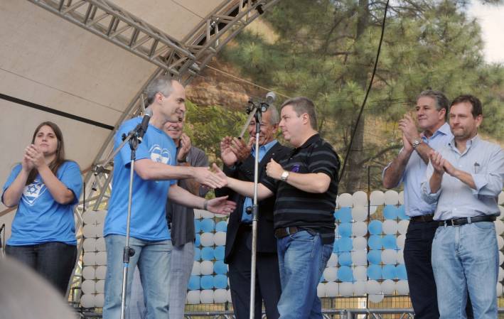 Governador Anastasia participa de festa de Israel em Belo Horizonte