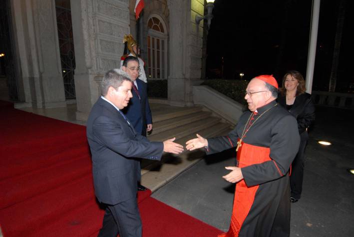 Governador Antonio Anastasia homenageia novo presidente da CNBB