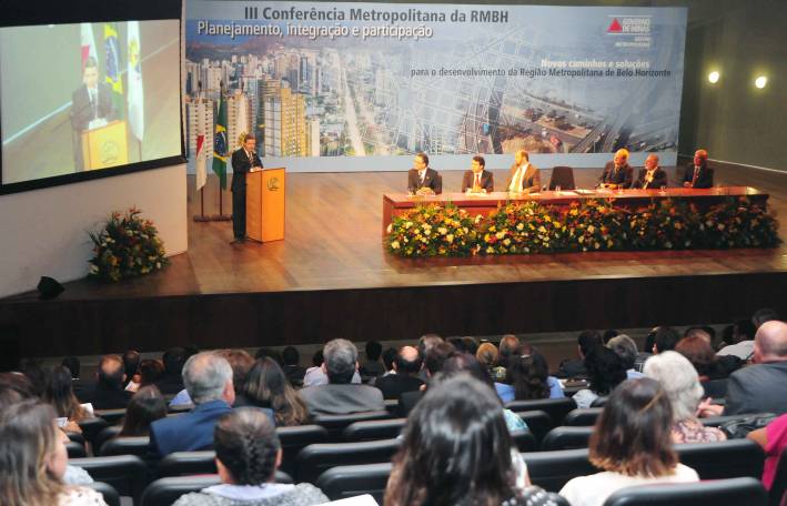 Governador Antonio Anastasia participa da III Conferência Metropolitana da RMBH