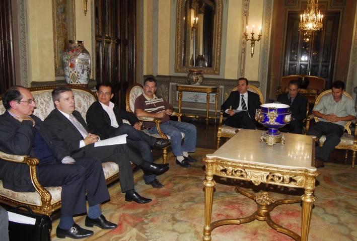 Governador Antonio Anastasia recebe representantes da Força Sindical de Minas Gerais