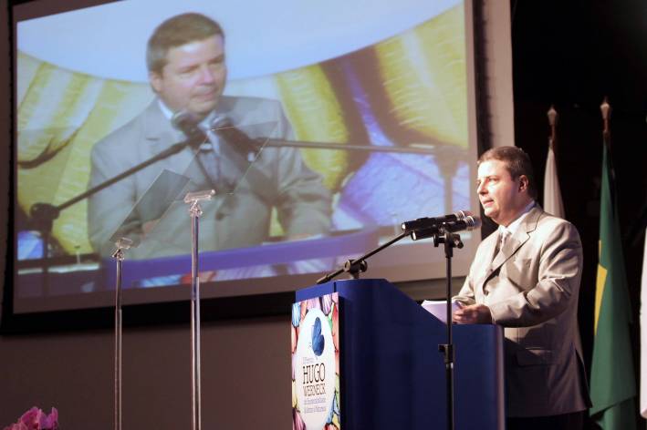 Governador participa da entrega do Pr&ecirc;mio Hugo Werneck