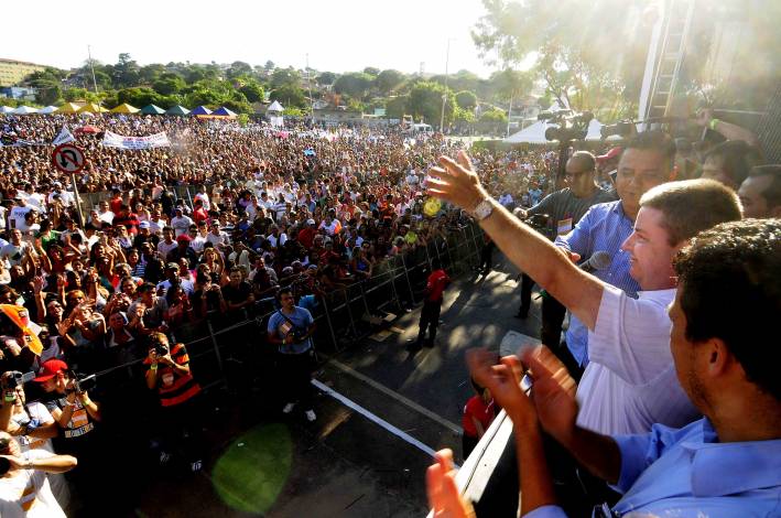 Governador participa das comemorações pelo Dia do Trabalhador