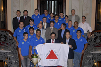 Governador recebe atletas vencedores do Grand Prix de Jud&ocirc;