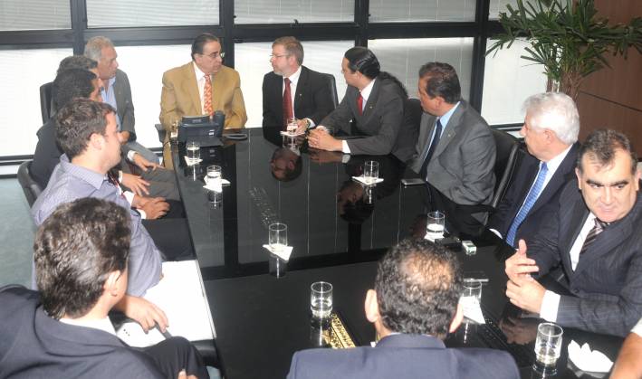 Governador recebe presidente da Câmara dos Deputados