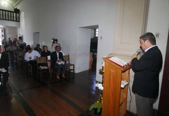 Governador visita Santu&aacute;rio de Nossa Senhora da Piedade