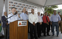 Governo de Minas inaugura obra em Alvorada de Minas
